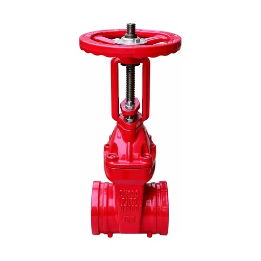 Ductile Cast Iron Grooved Rising Stem Gate Valve 2 in - 16 in Z81X-16Q