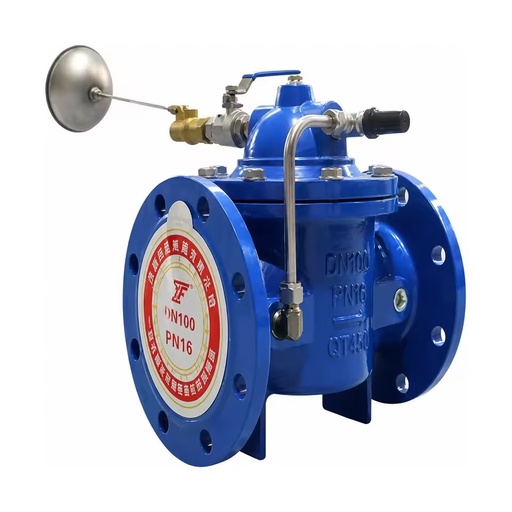 DN100 PN16 100X Remote Control Hydraulic Float Valve Ball Ductile Cast Iron for Water OEM Customizable