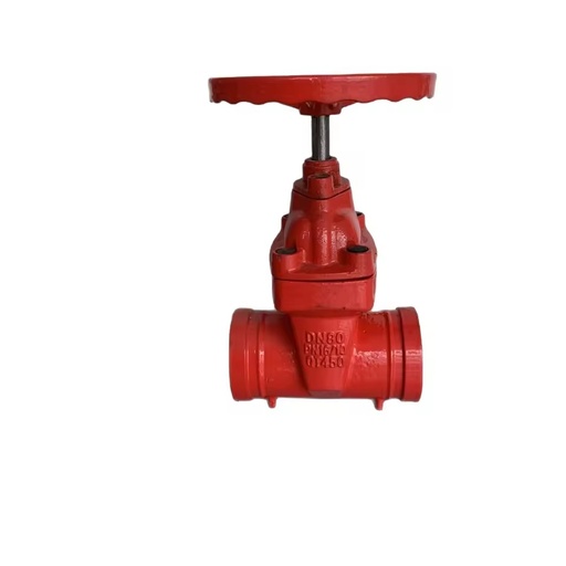 Ductile Iron Z85X-16Q Grooved Concealed Stem Fire Hydrant Clamp-Type Soft-Seal Manual Gate Valve National Standard Water