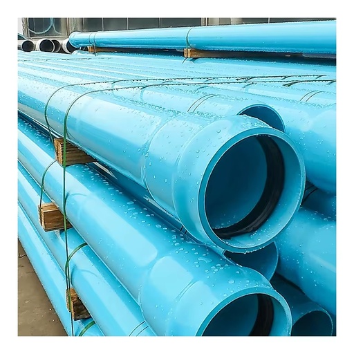 100mm 118mm 150mm 250mm 300mm 355mm 400mm 500mm 600mm 15inch Diameter Blue Upvc Pvc u Pipe Underground Water Supply for Drainage