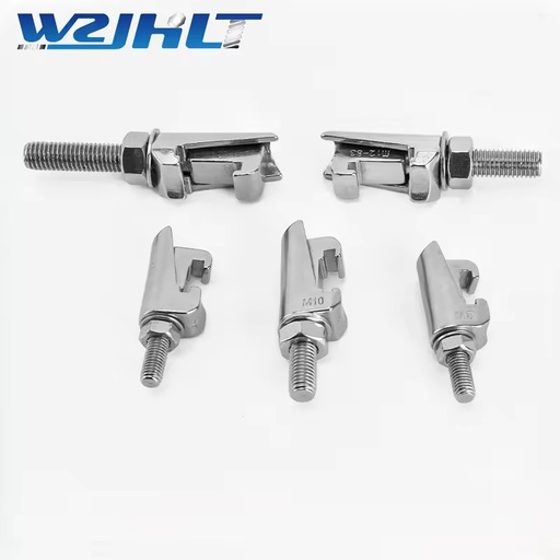 ISO Type K Mini 304 Stainless Steel Vacuum Quick-Release Double Claw Food Grade Fixed Hug Industrial/Commercial-Grade