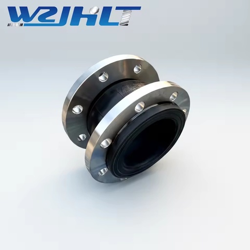 KXT Type Flexible Rubber Expansion Joint Polished 304 Stainless Steel Flange Rubber Connector Shock Absorbing Forged