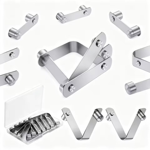Die Stamping Flat Spring Steel Round Tent Pole Push Button V Spring Clip V-shape Clip M0264 100 lb Stamping Metal Parts