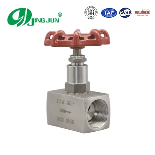 Stainless Steel CF8 CF8m High Pressure Needle Threaded Globe Stop Valve for Water / Oil / Gas Applications