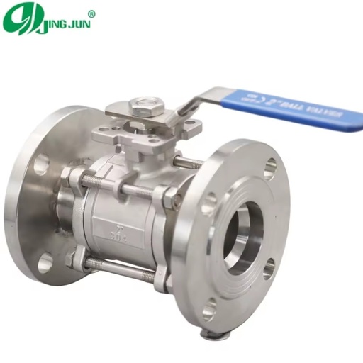 3PC 304 Stainless Steel Medium-Pressure Ball Valve Flanged Connection OEM Customizable Manual/Electric/Pneumatic