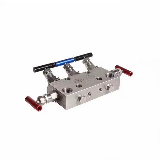 Stainless Steel 6000psi Instrument air 5-Valve Manifold Needle Valve Manifold