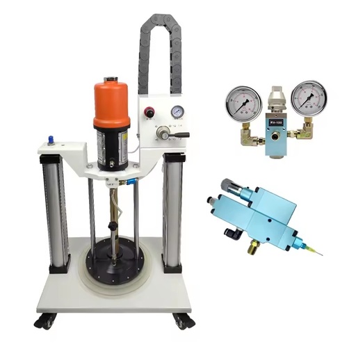High-Viscosity Liquid Grease Silicone Grease Double Column Dispensing Machine Pressure Plate Pump Dispensing Machine