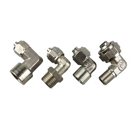 Quick Tighten Plug PL Connectors Female/Male Thread Adapter Elbow Rotatable Adapter Pneumatic Fitting Connector