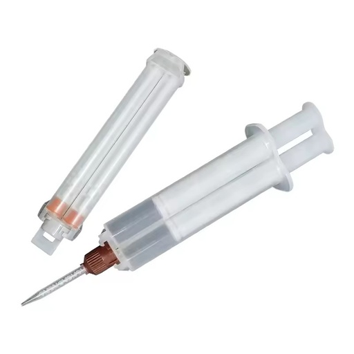 AB Plastic Manual Glue Cartridge, 5 Ml, 14 Ml 1:1 Small Rubber Cylinder for Dental Curing Agent, and Resin Bonding Material