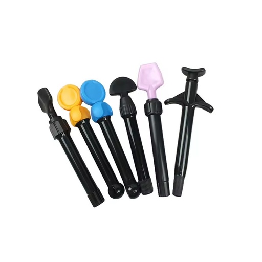 Dental Resin Material Filling Tube PP Material Orthodontic Composite Tube Screw Barrel Dental Syringes