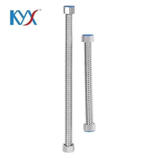 Instock Length Customized Stainless Steel Flexible Bellows Pipes with Flanges on Both Ends