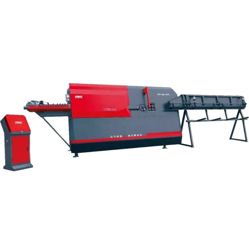 STWQ4-14C Automatic Rebar Bending Machine CNC Hoop Bending Straightening Double Wire Hook Steel Bar Hoop Bending Motor Core