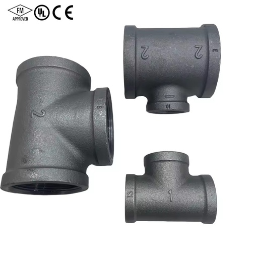 Malleable Cast Iron Pipe Fitting FM UL Certified Threaded Union 1 2 Inch Corrosion Resistant for Fire Protection
