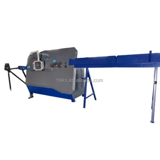 Voltage Customized Professional Manufacturer Steel Rebar Bending Machine Hoop Bending Wire Rod Bar Stirrup Bender Machine