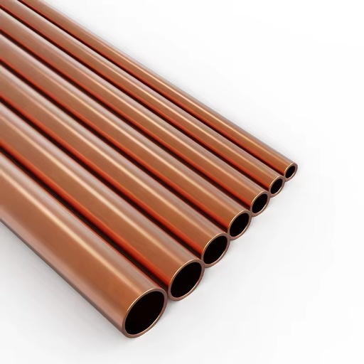 Seamless Copper Tube C12200 C11000 99.9% Pure Straight Copper Pipe for HVAC Refrigeration Air Conditioning ASTM B280 3m 6m