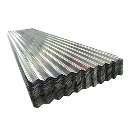16 26 Gauge Coated Corrugated Metal Galvanized Steel Sheets Zinc Roofing Iron Sheet for Prefab Houses Sgcc