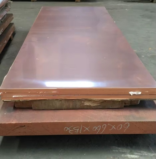 99.9% Pure Copper Sheet C11000 T2 C12200 Cu-ETP ASTM B152 High Conductivity Sheet for Electrical Busbar Transformer EV Battery