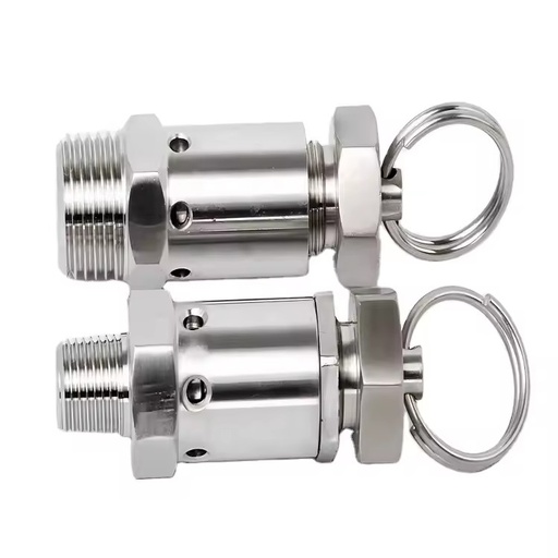 SS304 Stainless Steel Sanitary Air Compressor Safety Relief Valve