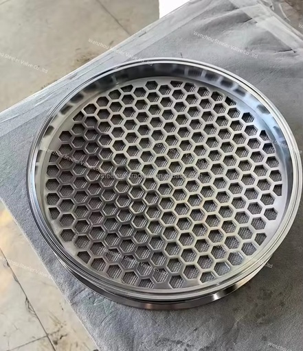 Color Remediation Cartridge Sintered Filter SS304 3" 4" 6" Filter Stack Filter Plate with 5 Microns Sintered Disc