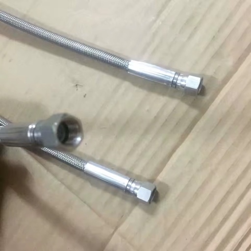 Hydraulic Straight SS304 1/4" 3/8" 1/2" 37 Degree JIC PTFE Braided Hose