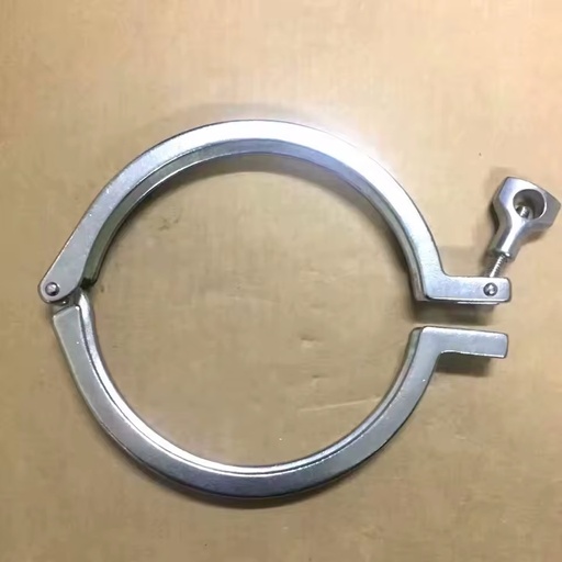 Stainless Steel 304 2" 3" 4" 6" 10" 12" Sanitary Single Pin Tri Clamp