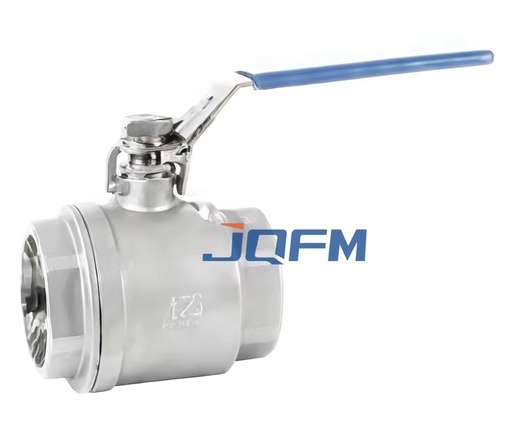 Two Piece Stainless Steel Ball Valve Full Port Threaded Flanged Industrial Valve