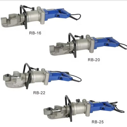 RB-20 Steel Bar Bending Machine Portable Rebar 4-20mm Bending Range Hydraulic Bending Machine