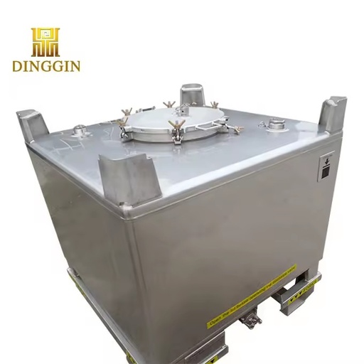 SS304/SS3016L UN Approved 1000l Stainless Steel Ibc Tote tank 1500l Manufacturer for Petrol/oil/chemical/Storage