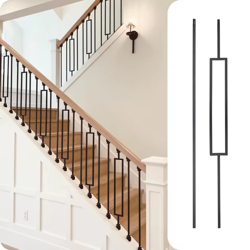 Best Quality Manufacturer Indoor Railings Stair Iron Balusters