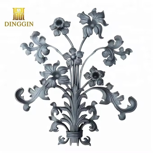 Decorative Wrought Iron Window Grill Design