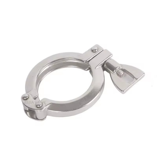 Stainless Steel Precision Casting Tri Clover 1.5'' Heavy Duty Double Pin 13SF Clamp