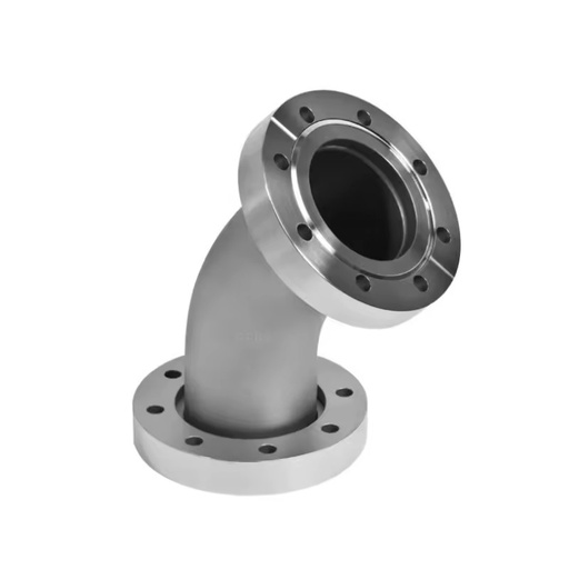 Matt Mirror Polished Stainless Steel ISO KF CF Vacuum Fittings 90 Degree Elbow