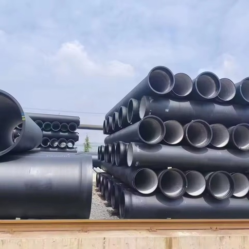 ISO2531 EN545 Different Thickness Products K9 Ductile Cast Iron Pipes Seamless Black Red Metal Pipe