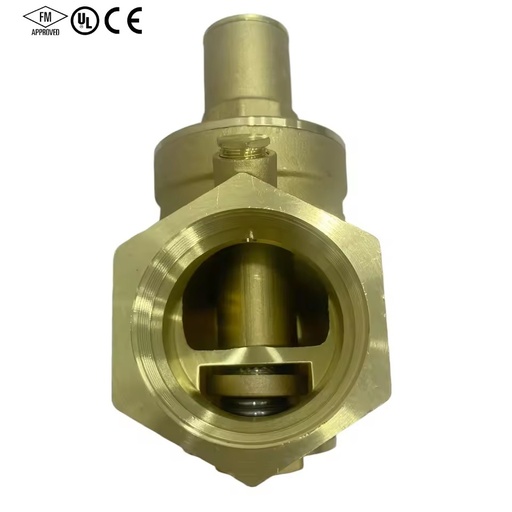 Manual DN50 PN16 Brass Pressure Reducing Valve (PRV) with Hex Nut
