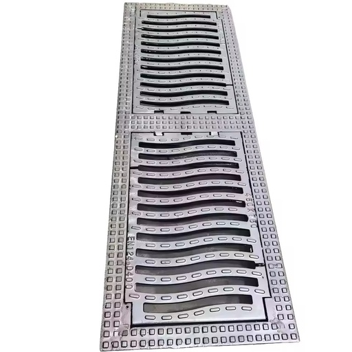 RoadMaintenance Drainage System Municipal Urban Sewer High Loading Capacity Casting Services Heavy Duty Ductile Iron Gully Grate