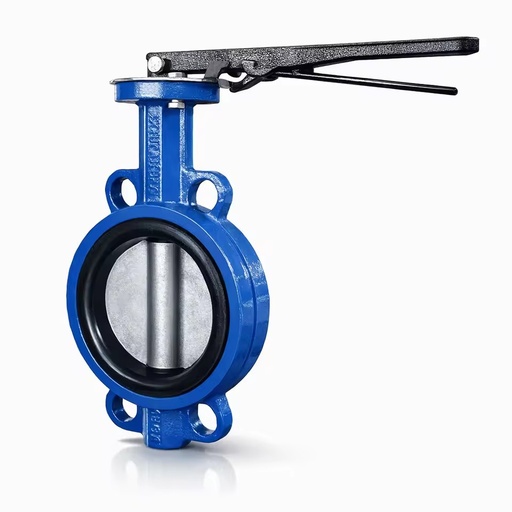 Manual High Performance Butterfly Valve Flow Control Flange Type Ductile Iron DN50-DN350 for Water Oil Gas Angle Option 1