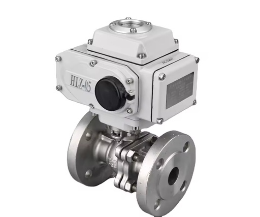 Electric Flanged Stainless Steel Ball Valve for Oil Applications OEM
