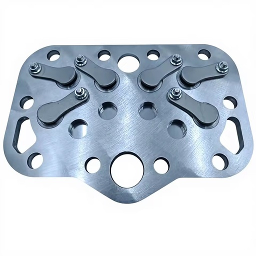 New Peibanjia Refrigerator Spare Parts Valve Plate Refrigeration Compressor Heat Exchange Oil Separator Stainless Steel 2kg