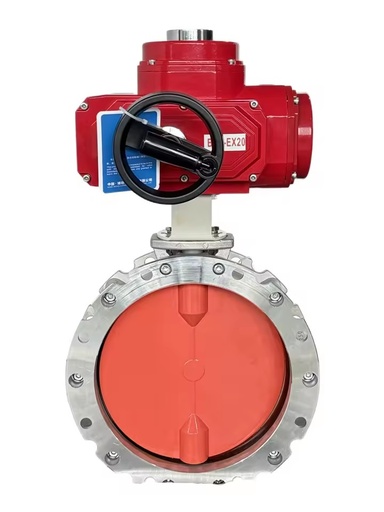 Explosion-proof Electric Flanged Stainless Steel Butterfly Valve