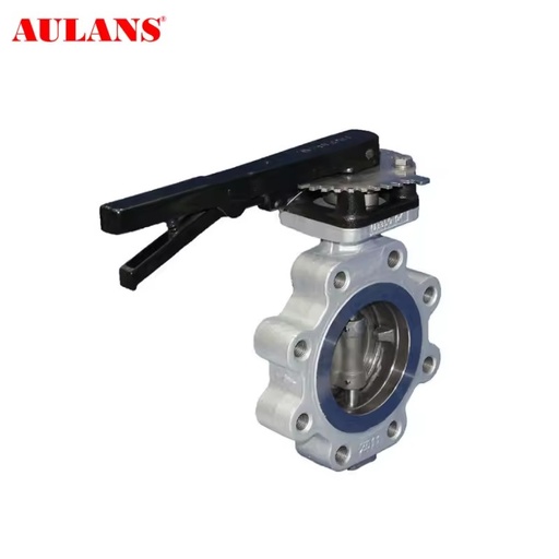 Factory Supply 4-12 Inch Stainless Steel Body Epdm Seat Manual Lug Butterfly Valve With Handle Lever 250mm