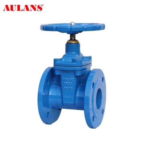 Factory Z45x Handwheel Type Double Flange Cast Iron Sluice Gate Valves for Fire Fighting Equipment