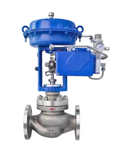 Positioner YT1000R ZJHP Series Diaphragm Single Seat Globe Pneumatic Control Valve