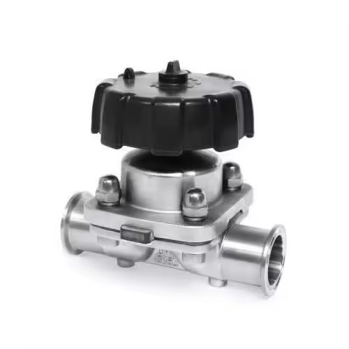 Stainless Steel Food Pharmaceutical Grade Manual Diaphragm Valve Sanitary Two-way Diaphragm Valve