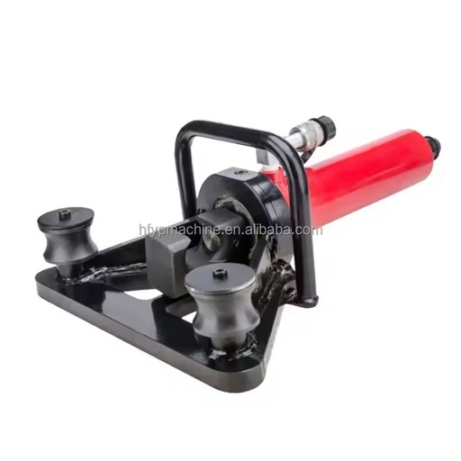Rebar Bending Straightening Machine Portable Hydraulic Steel Bar Bending Machine Manual Hydraulic Rebar Bender Cutter