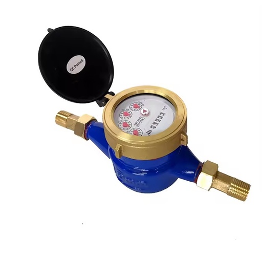 Multi-Jet Super Dry Dial Magnetic Type ISO 4064 Class B DN15-DN50mm Hydraulic Water Meter for Measuring Cold Portable Water