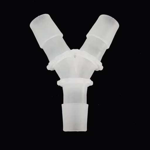 Y-Shaped Hose Pipe Tubing Barb 3-Way Y Connector PP Plastic Fittings