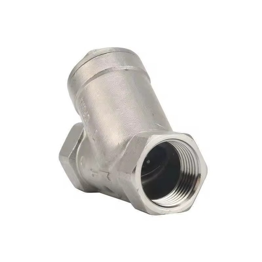 304 316 Stainless Steel Internal Thread Y-Type Filter 100 Mesh BSPT NPT Y-Strainer for Water General
