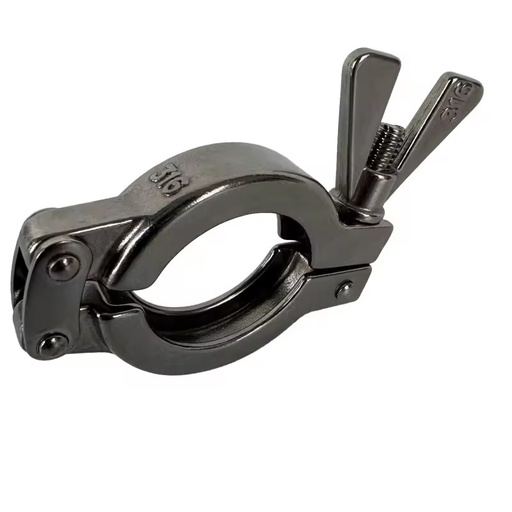 13EU HEAVY DUTY DOUBLE E PIN CLAMP TYPESAFETY SH SINGLE-BOLT |DOUBLE-HINGE 316L HIGH PRESSURE HEAVY DUTY HYGIENIC