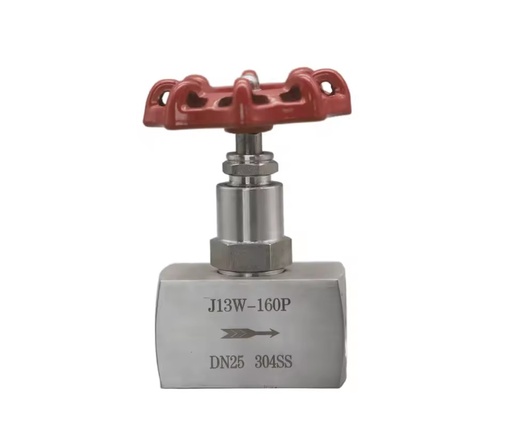 Industrial Precision Manual Stainless Steel Needle Valve High Temperature Water 2-Way/1-Way 1 Year Warranty Commercial Kitchen