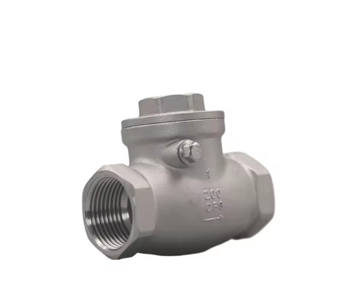 Industrial Manual Stainless Steel Swing Check Valve Brand Petrochemical Pharmaceutical Use Normal Temperature Media